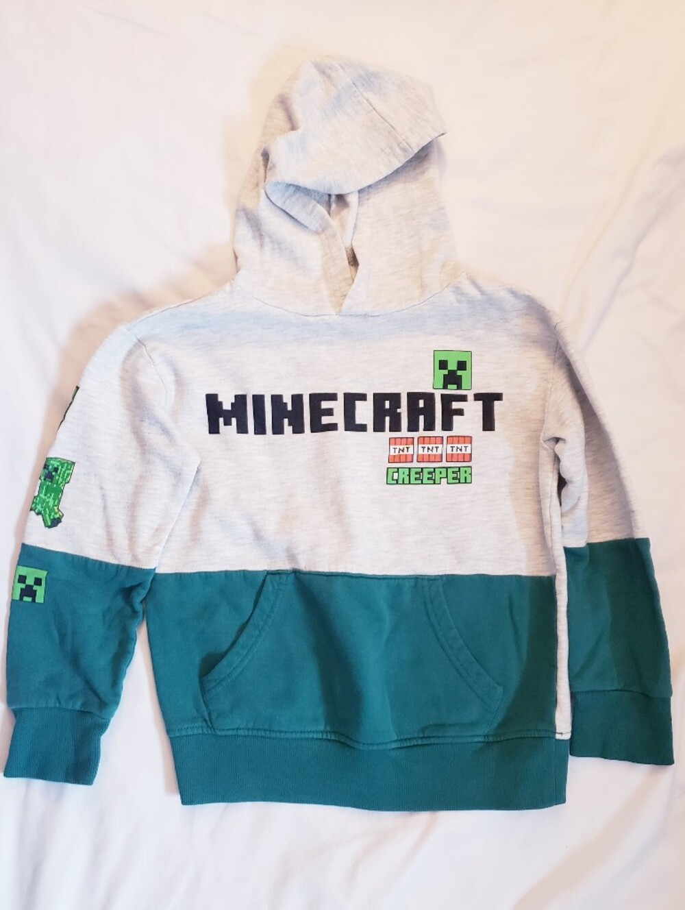 Boys Size 6 Minecraft Hoodie